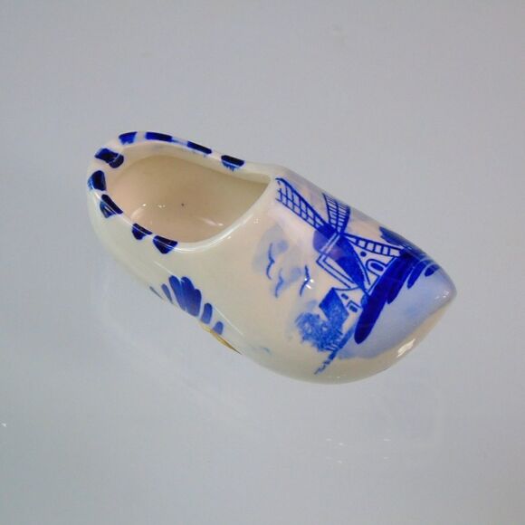 Dutch Shoe Clog Delftware Blue Delft - Picture 6 of 7